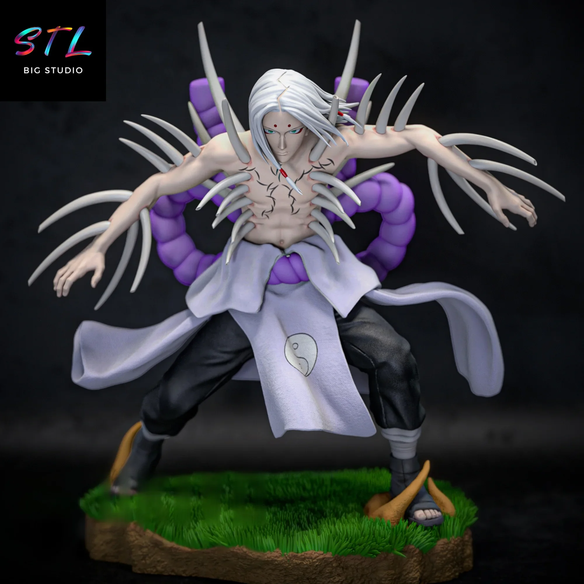 kimimaro stl naruto shippuden para impresion 3d kimimaro stl naruto shippuden para impresion 3d