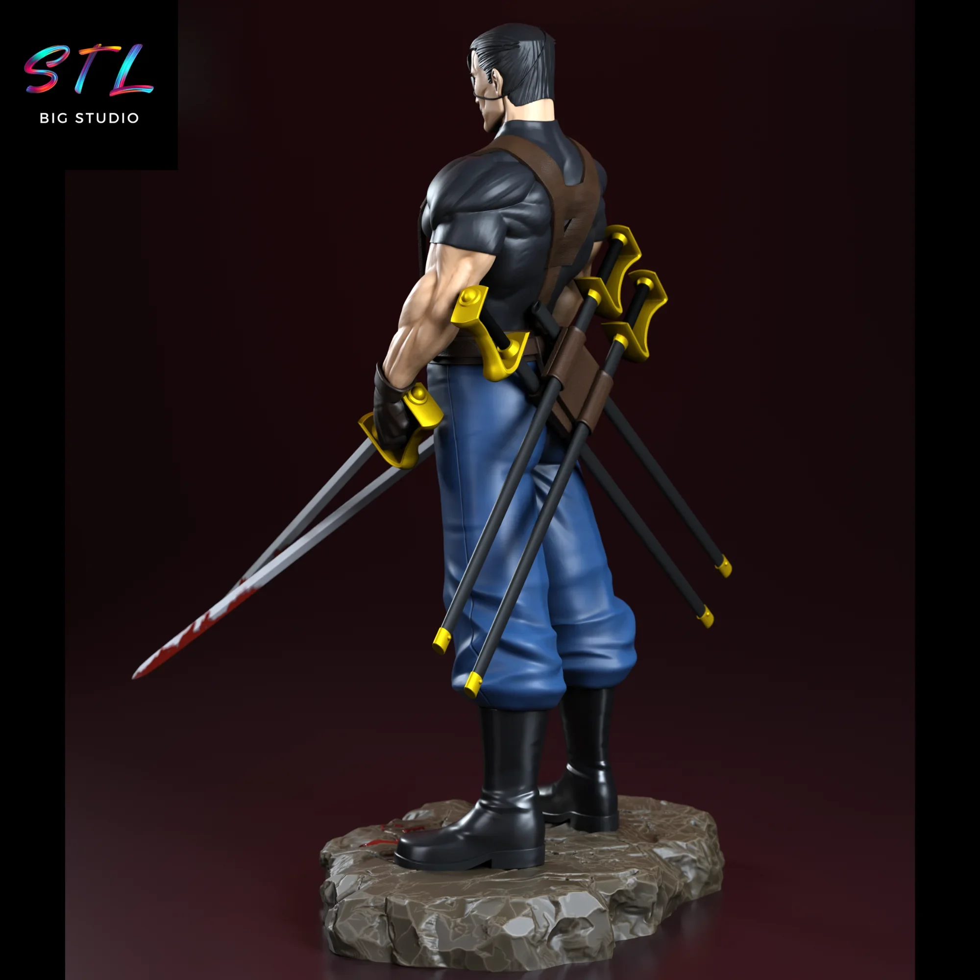 king bradley stl figura fullmeta alchemist diorama king bradley stl figura fullmeta alchemist diorama