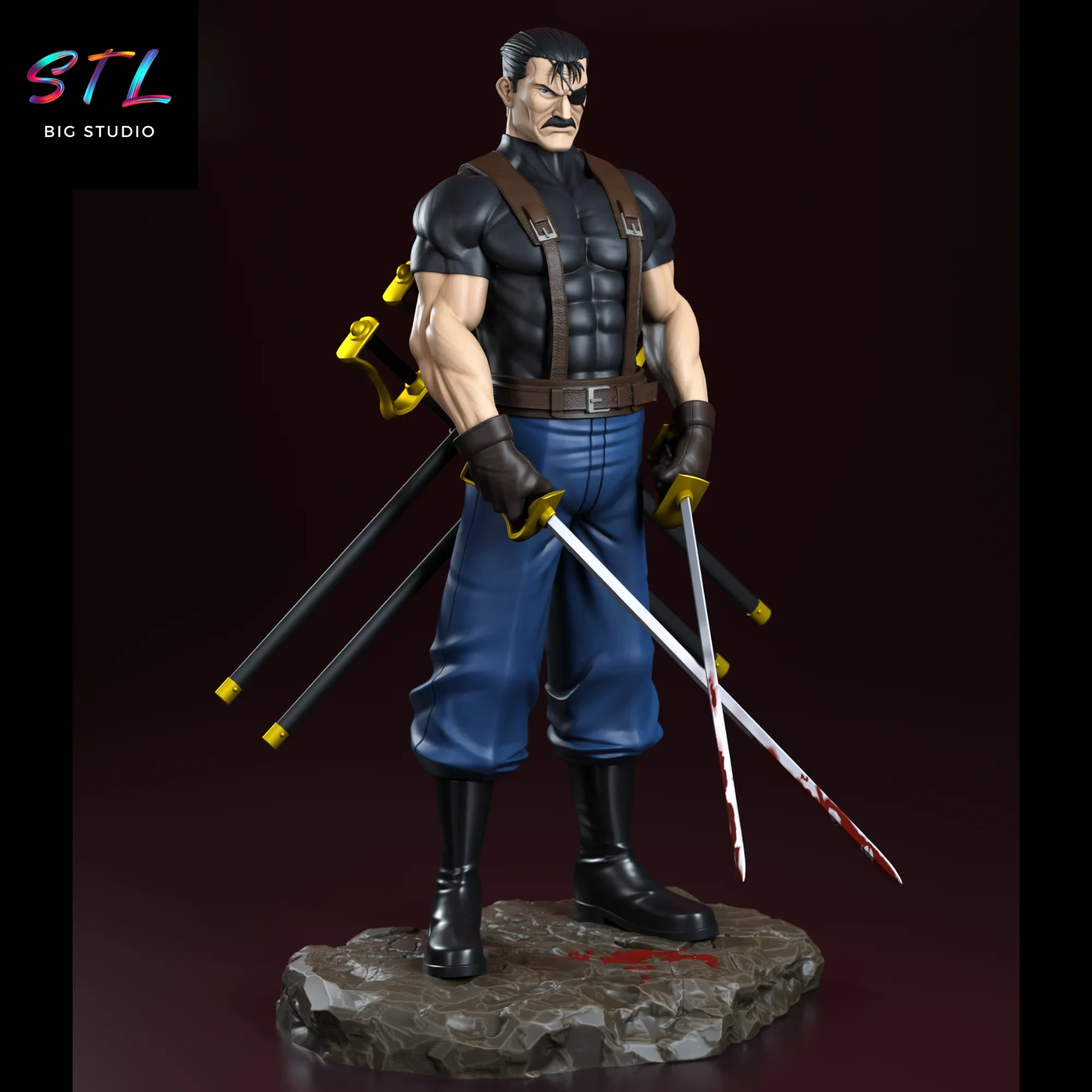king bradley stl fullmetal alchemist impresion 3d