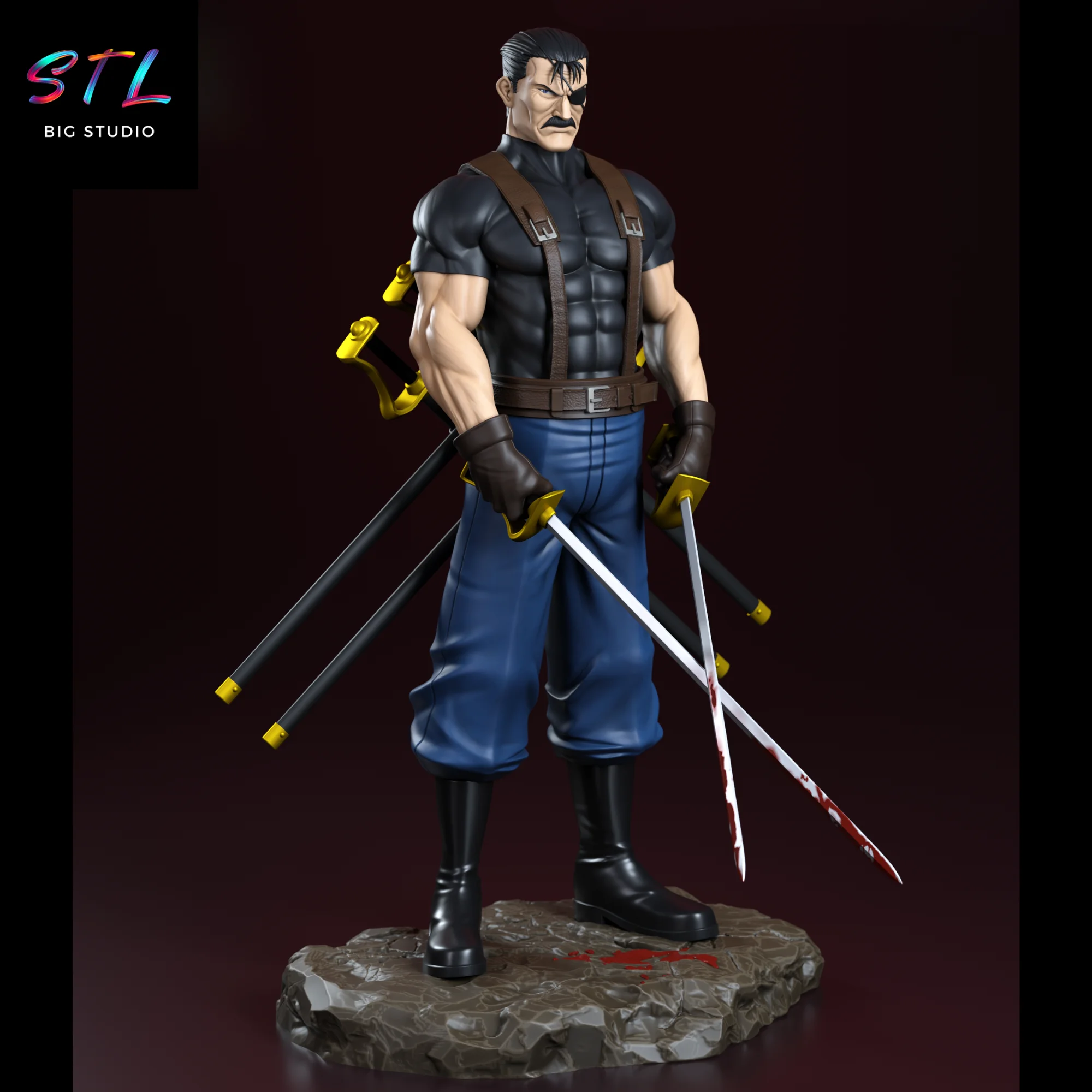 king bradley stl fullmetal alchemist impresion 3d