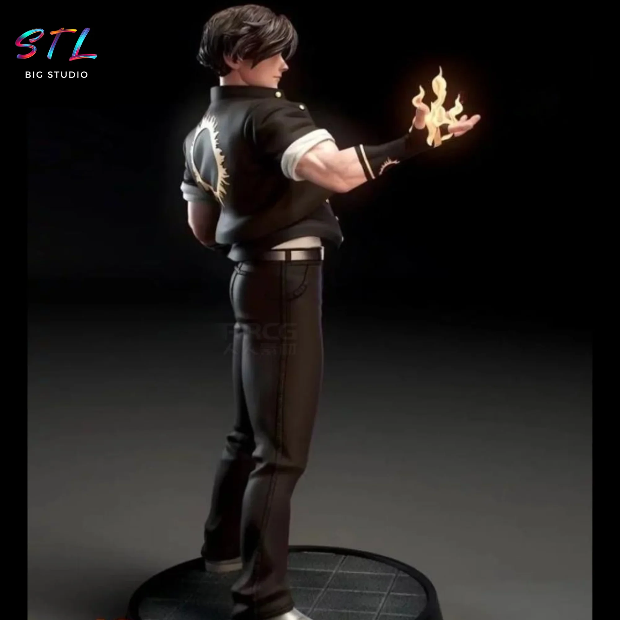 king of fighters stl kyo kusanagi figura impresion 3d king of fighters stl kyo kusanagi figura impresion 3d