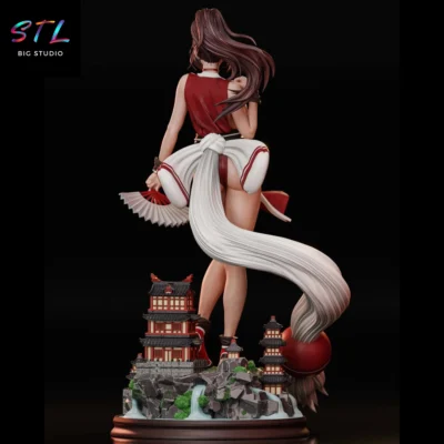 king of fighters stl mai shiranui impresion 3d