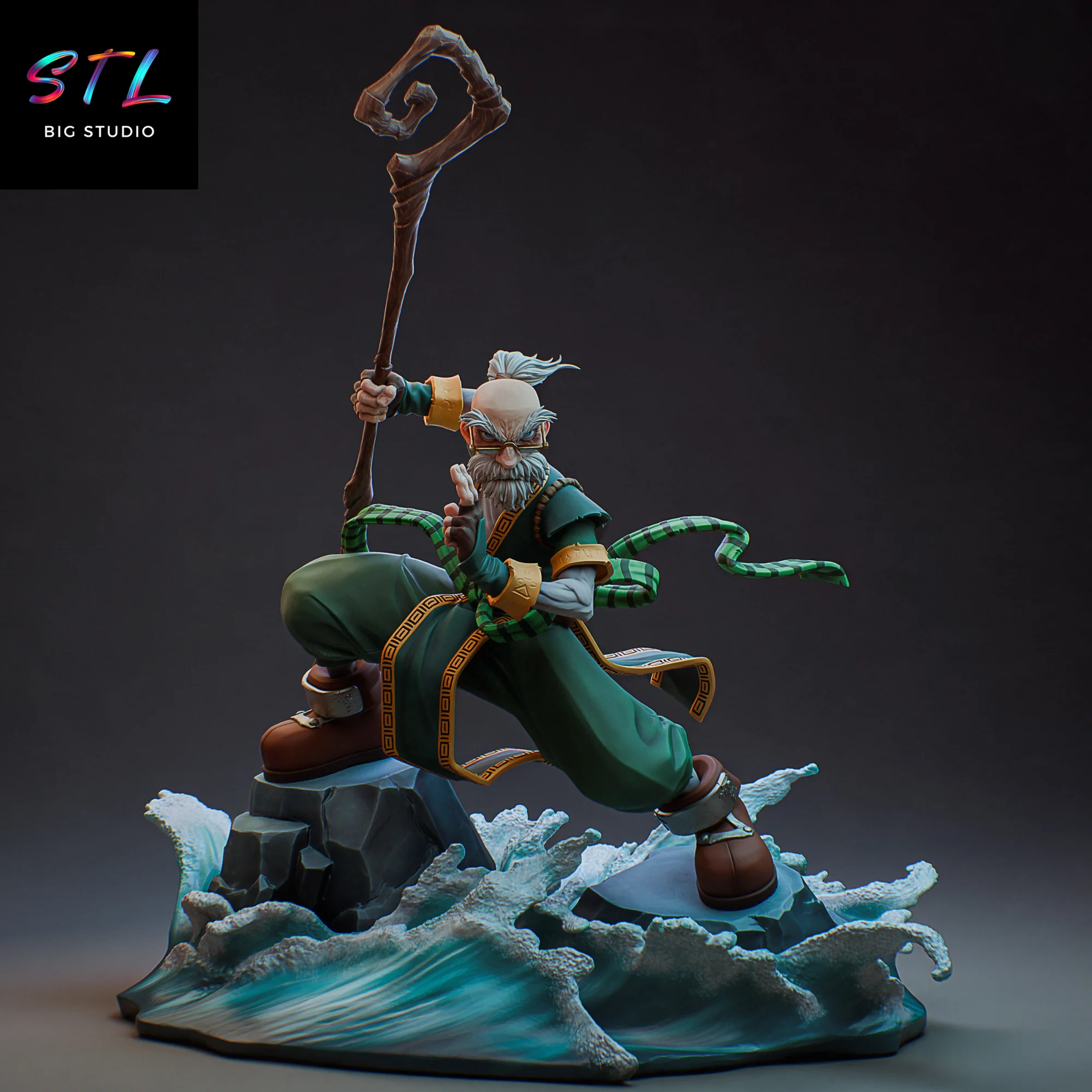 knolan stl battle chasers impresion 3d