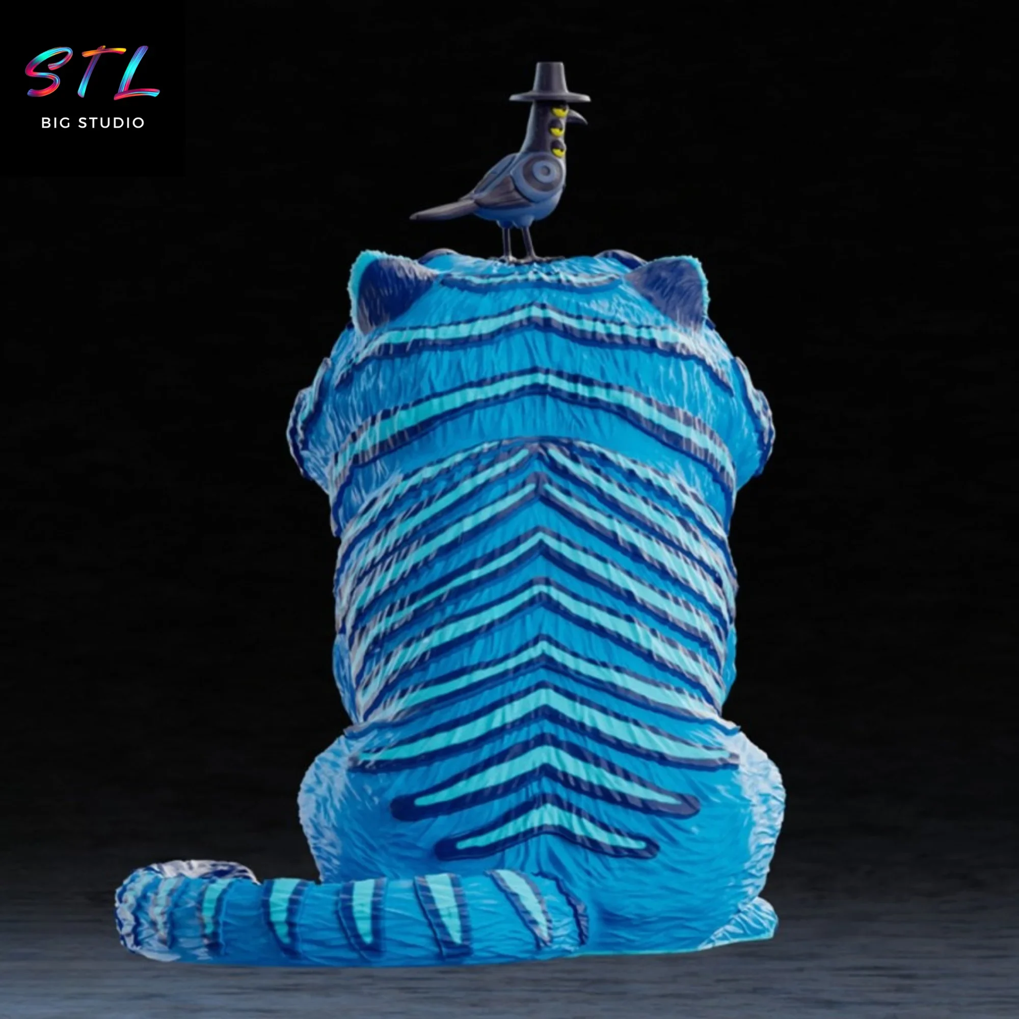 kpop demon hunters stl derpy tiger figura impresion 3d kpop demon hunters stl derpy tiger figura impresion 3d