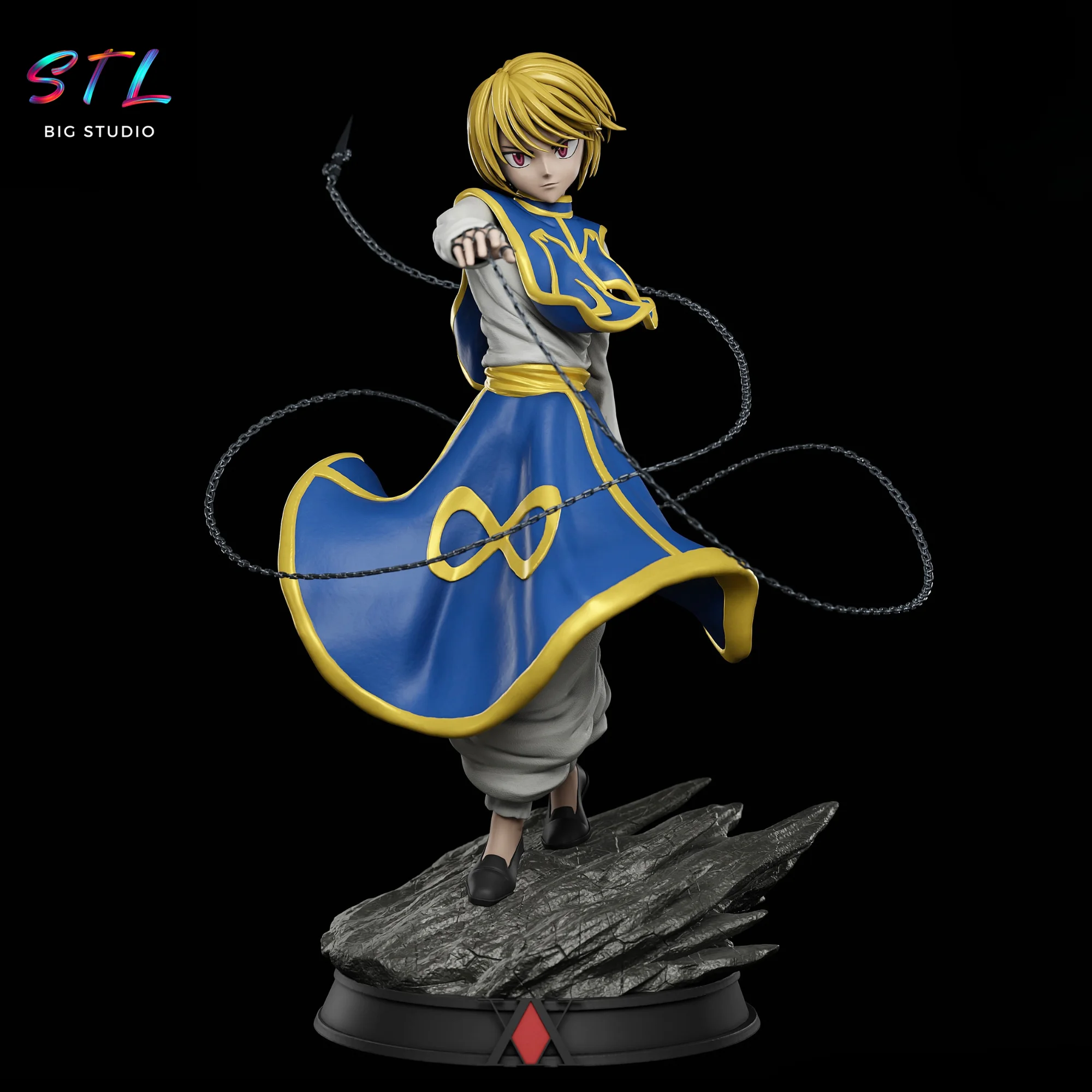 kurapika stl hunter x hunter impresion 3d