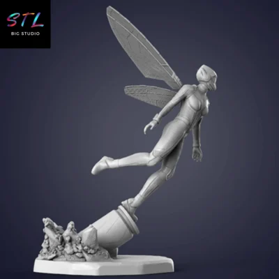 la avispa stl impresion 3d marvel