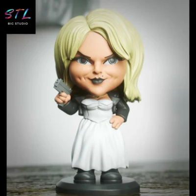 la novia de chucky stl tiffany valentine chibi kawaii