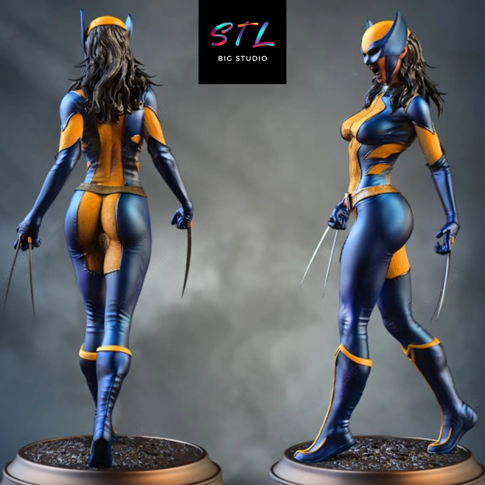 laura kinney stl x23 imprimir 3d xmen marvel figuras laura kinney stl x23 imprimir 3d xmen marvel figuras