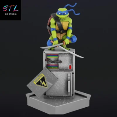 leonardo stl tortugas ninja impresion 3d