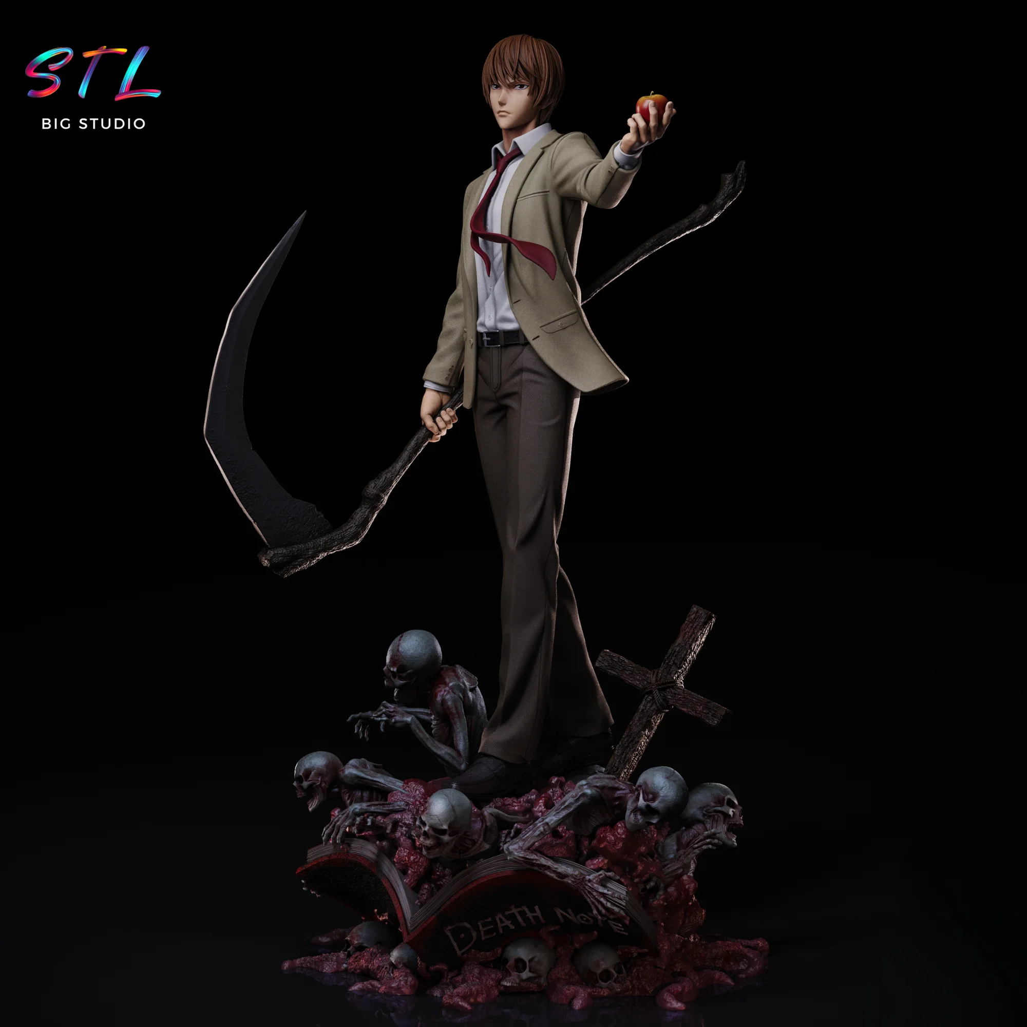light yagami stl death note impresion 3d