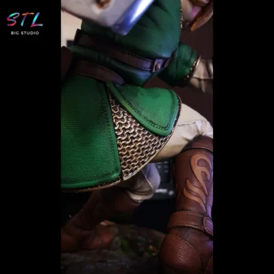 link stl figura impresion 3d diorama zelda