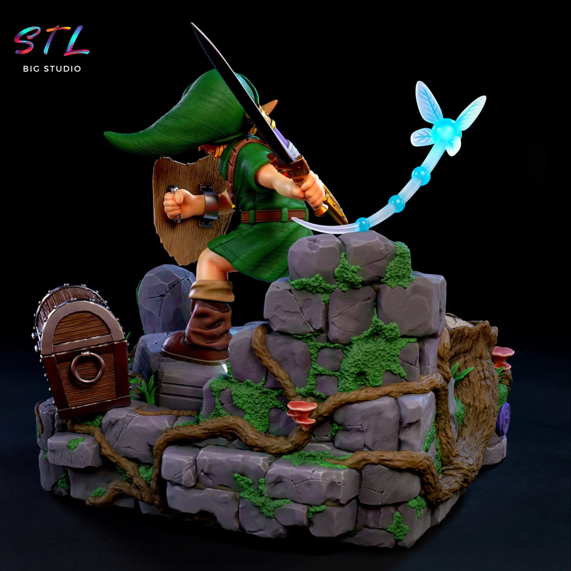 link the legend of zelda stl figura para impresion 3d link the legend of zelda stl figura para impresion 3d
