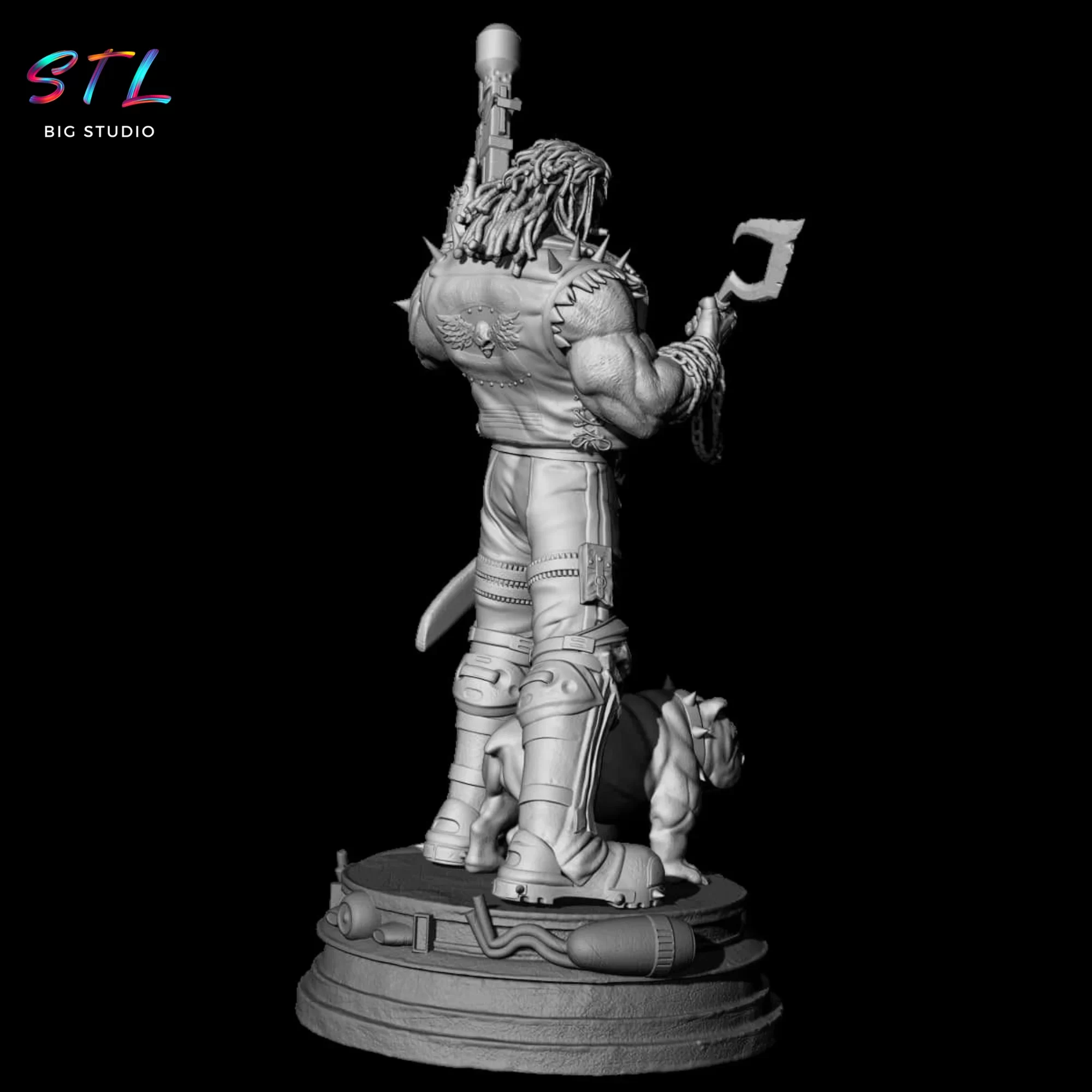 lobo stl cazarrecompensas dc impresion 3d lobo stl cazarrecompensas dc impresion 3d
