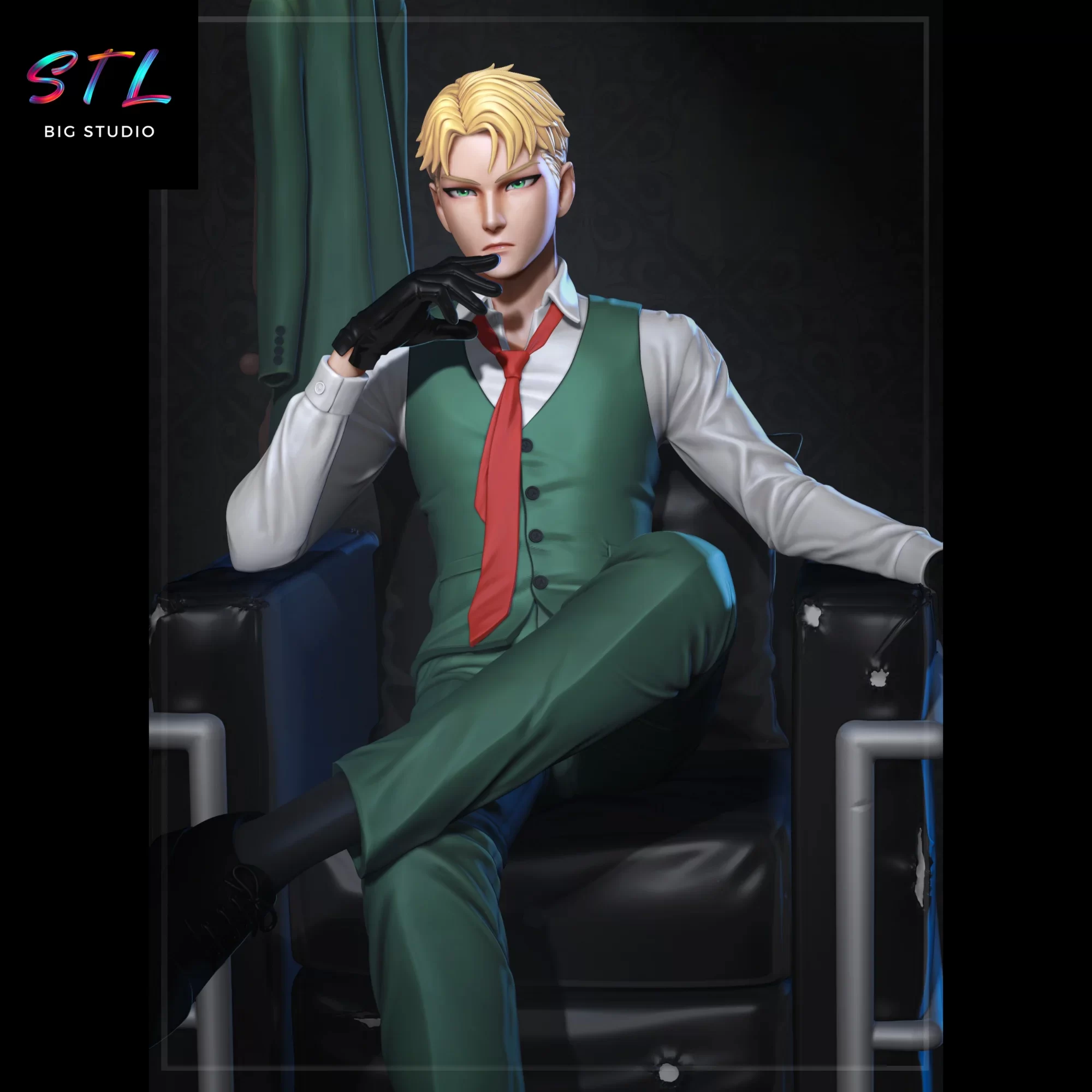 loid forger stl figura impresion 3d spy x family loid forger stl figura impresion 3d spy x family