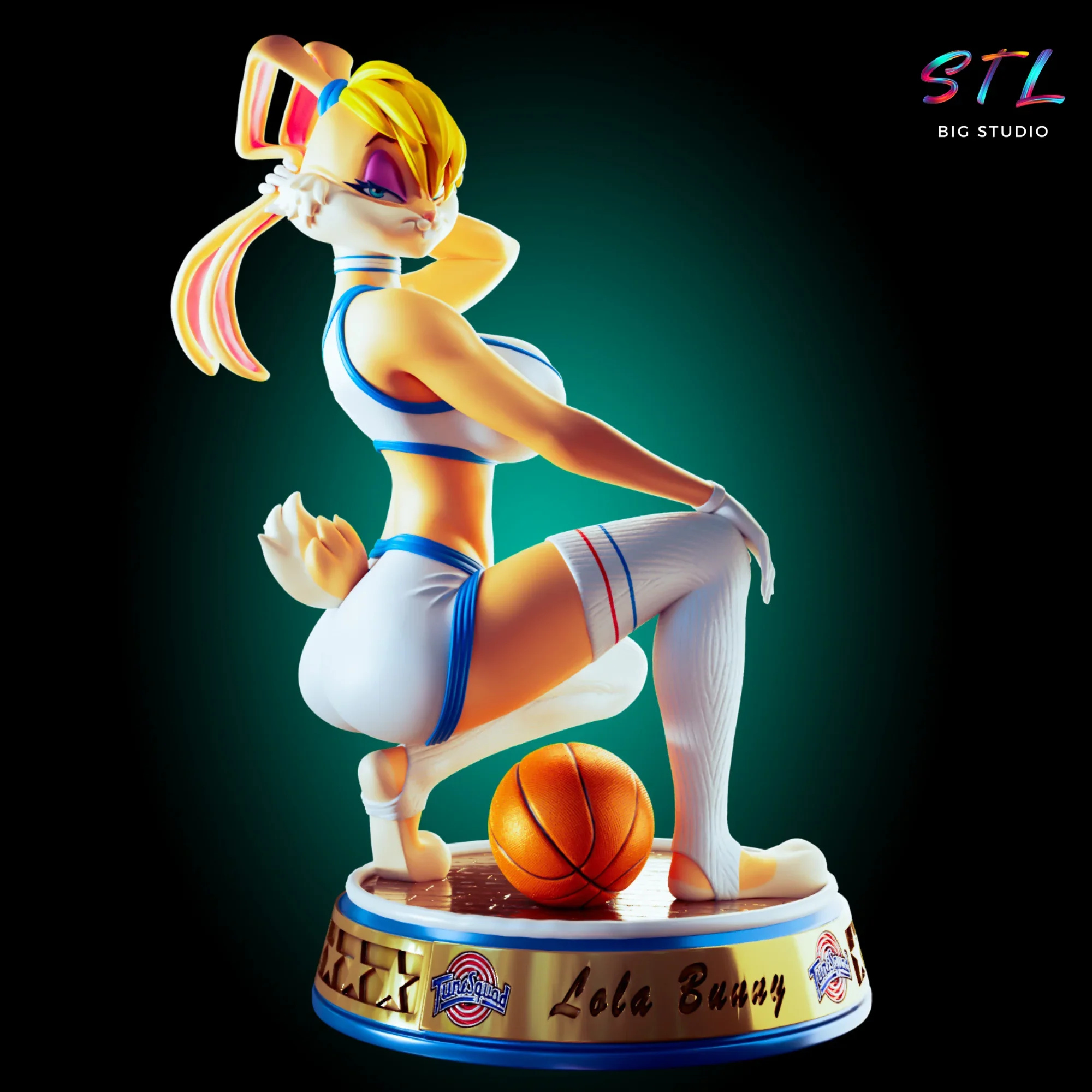lola bunny stl space jam impresion 3d lola bunny stl space jam impresion 3d