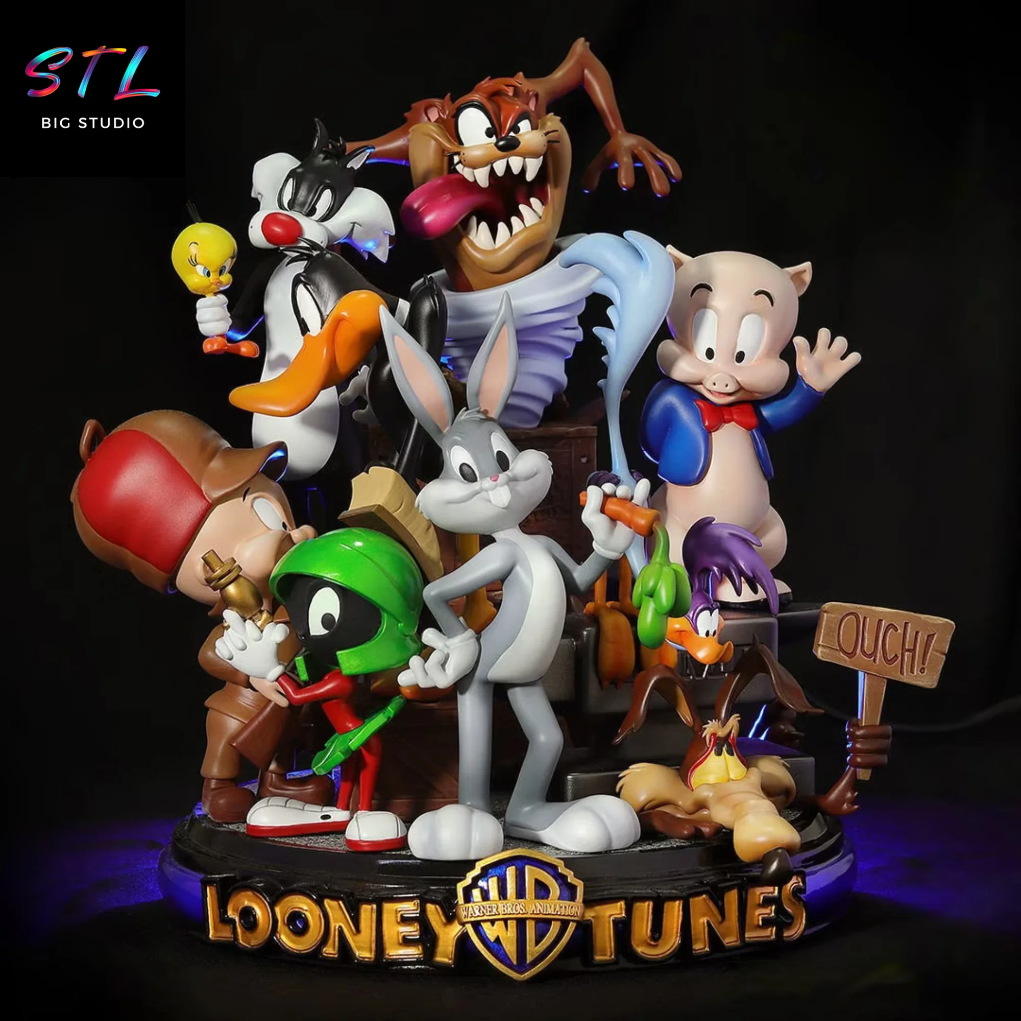 looney tunes stl diorama