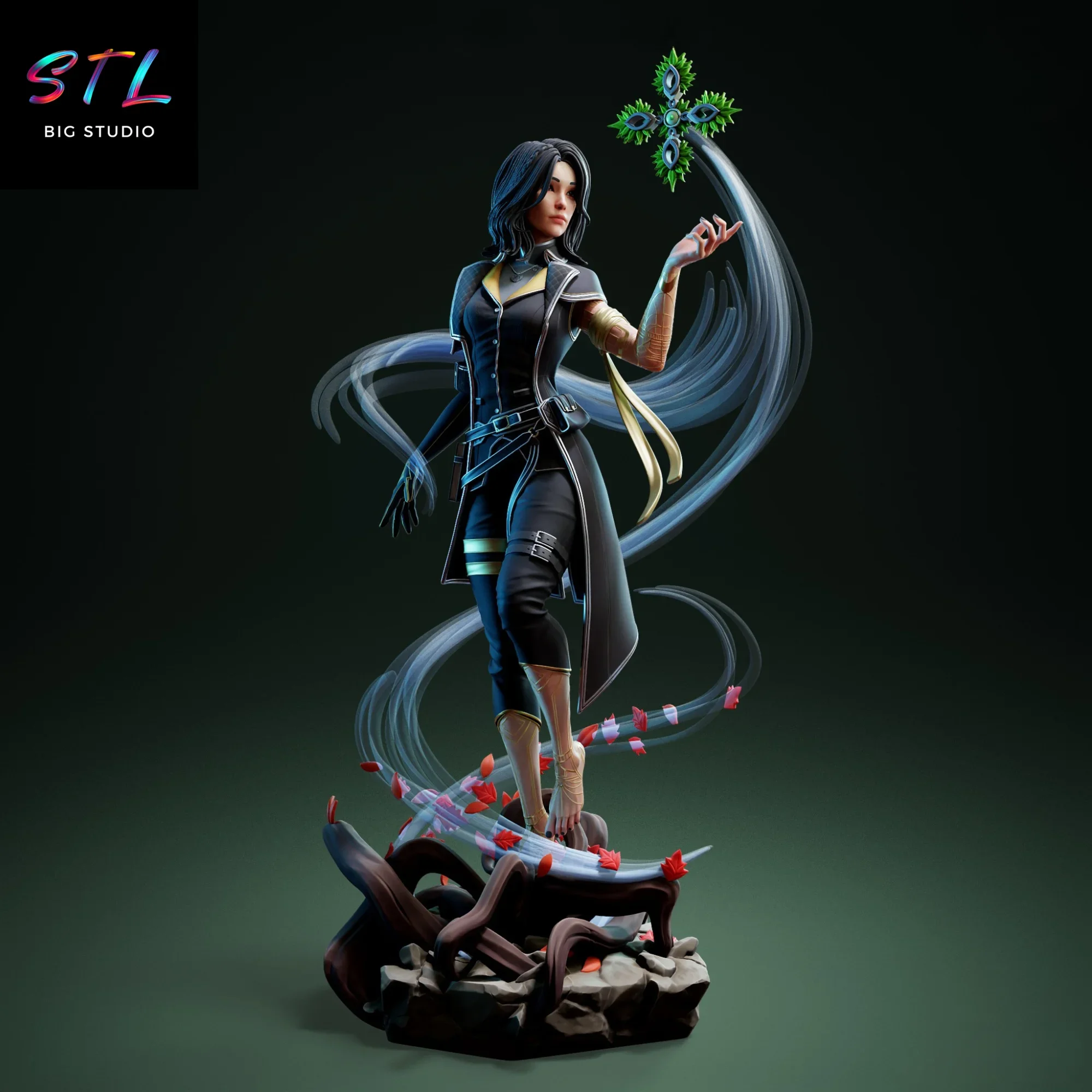 lune stl clair obscur para impresion 3d