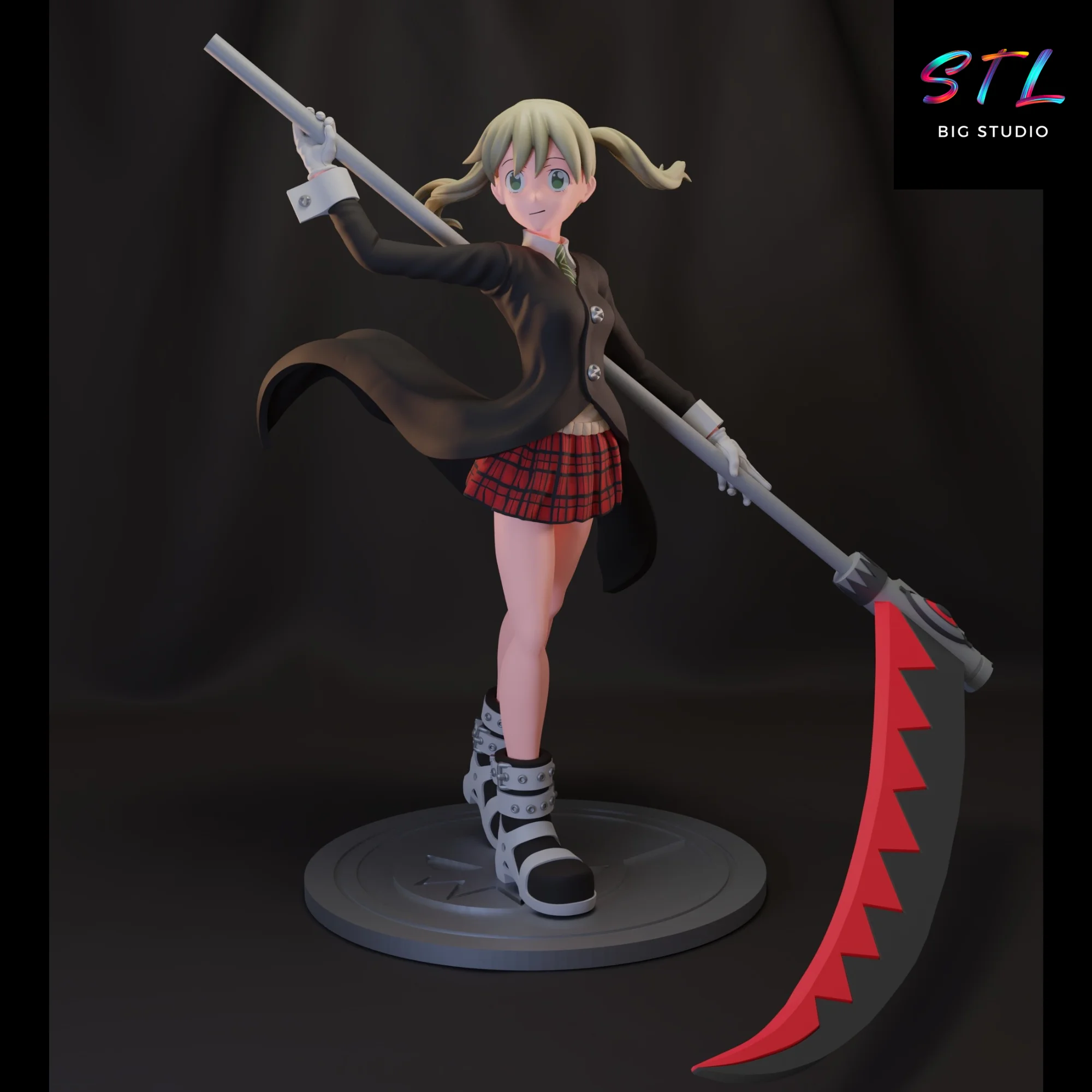 maka albarn stl soul eater impresion 3d