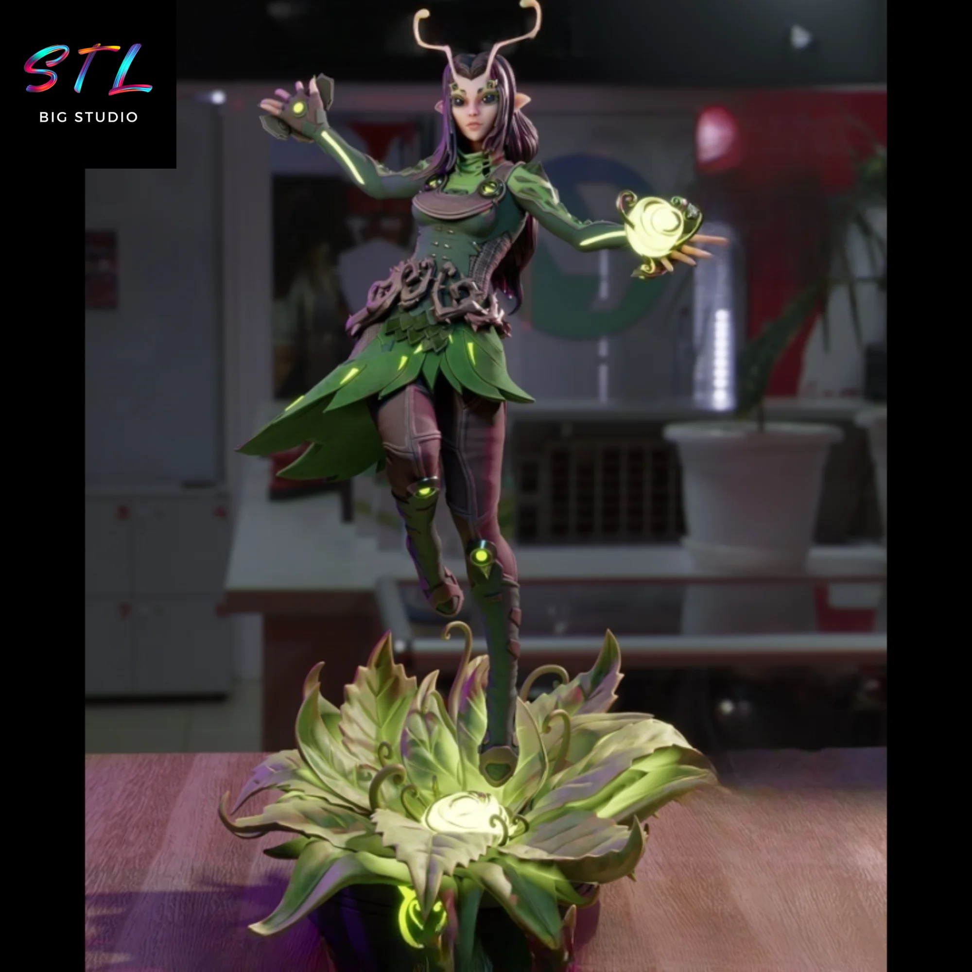 mantis stl guardianes de la galaxia para impresion 3d