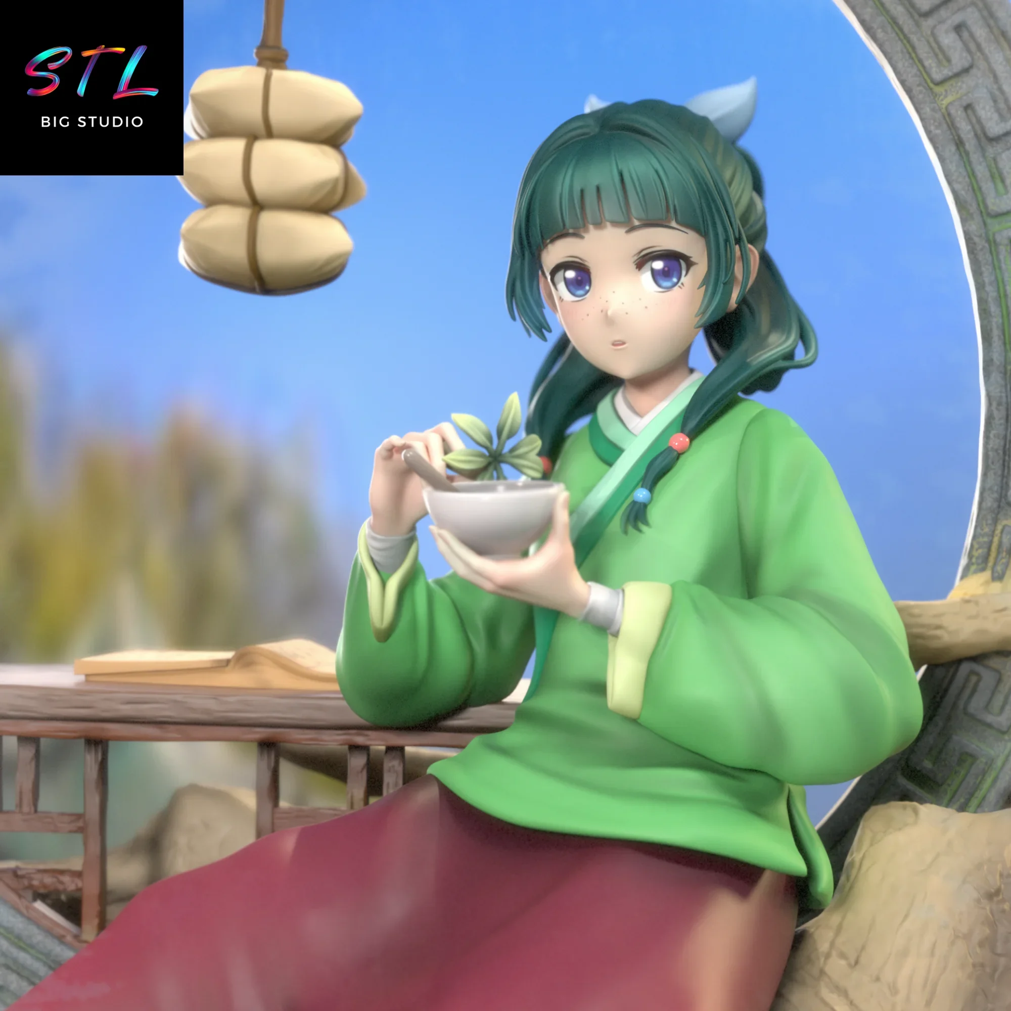 maomao stl impresion 3d the apothecary diaries maomao stl impresion 3d the apothecary diaries