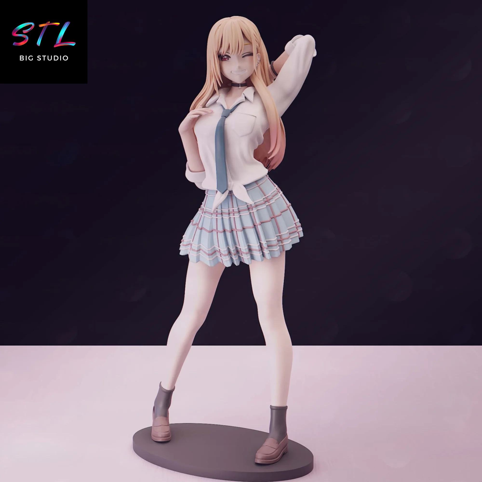 marin kitagawa stl my dress-up darling impresion 3d