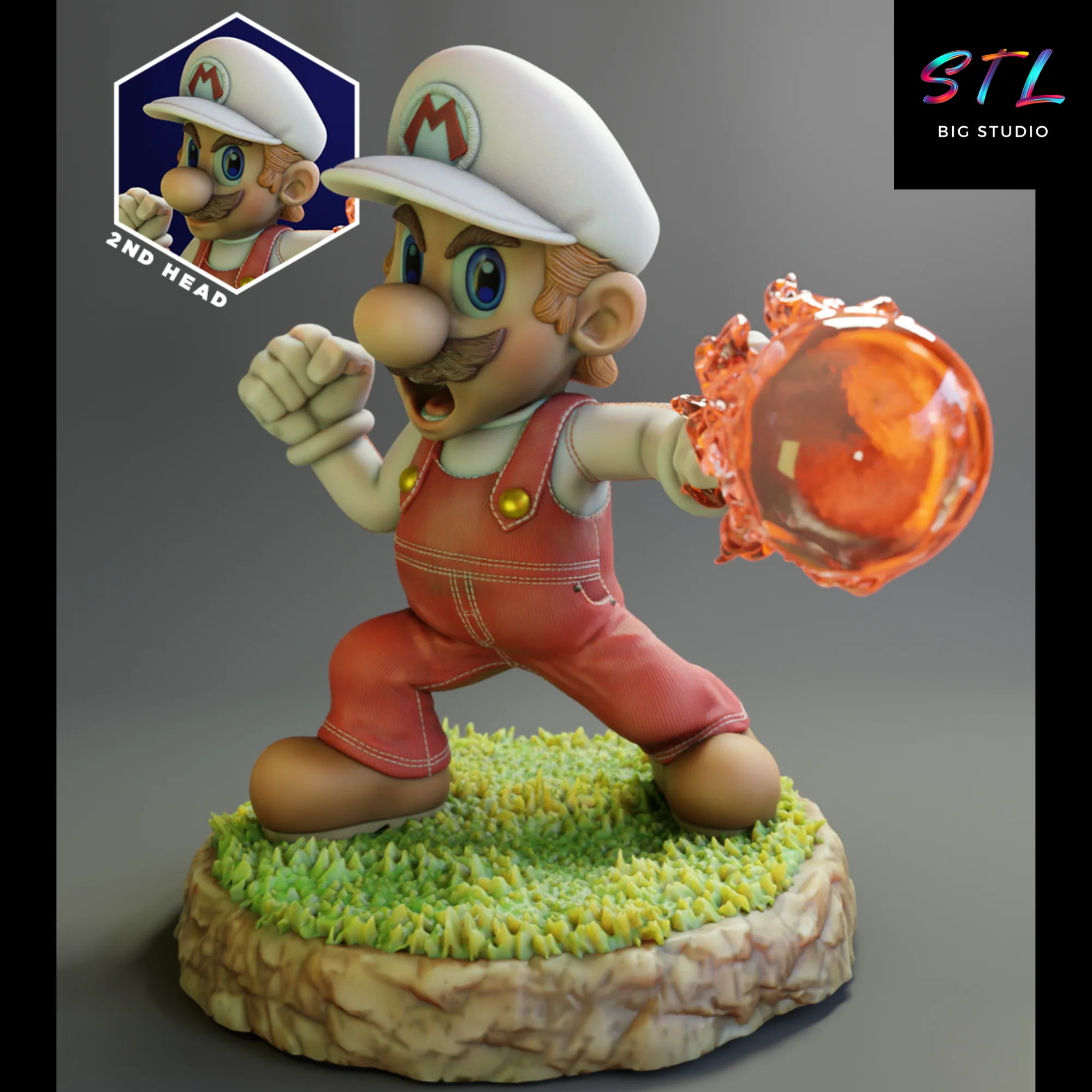 mario bros stl impresion 3d videojuegos