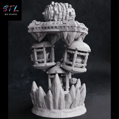 mario bros stl luigi diorama para impresion 3d