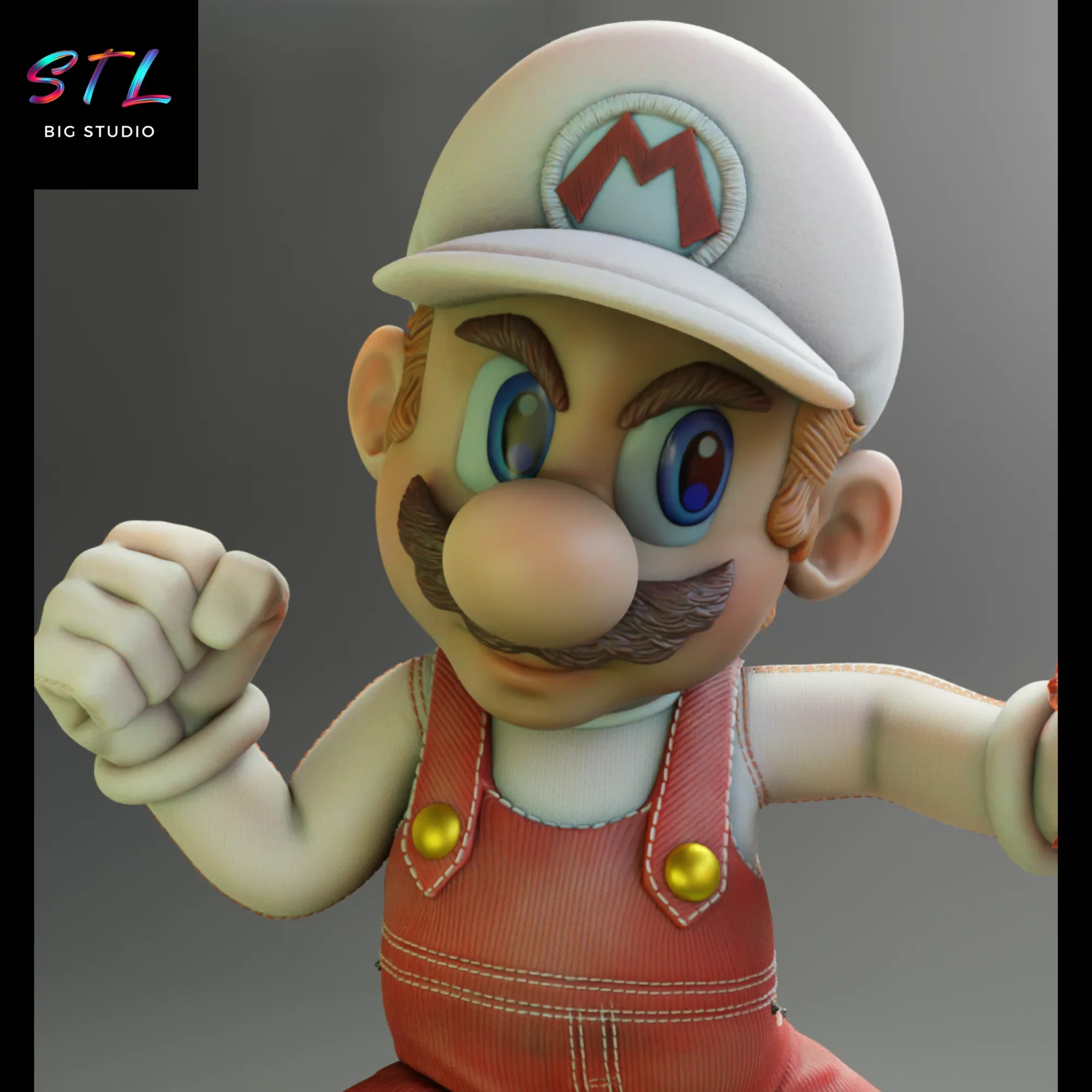 mario bros stl nintendo figura impresion 3d mario bros stl nintendo figura impresion 3d