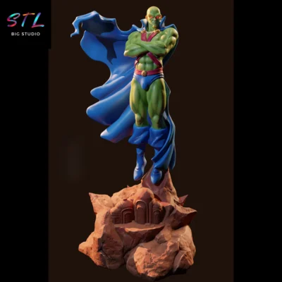 martian manhunter stl impresion 3d dc comics