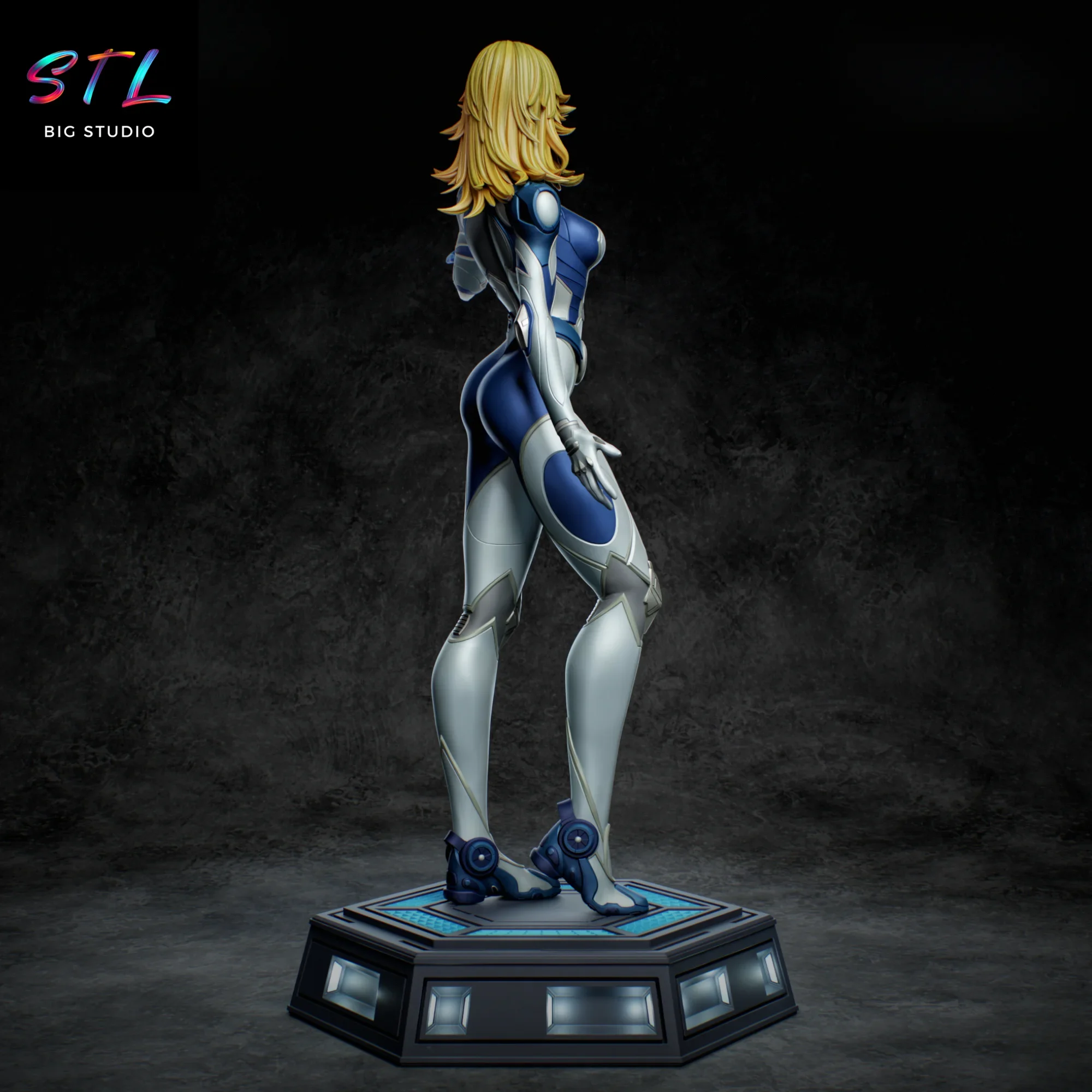 marvel rivals stl mujer invisible figura sue storm impresion 3d marvel rivals stl mujer invisible figura sue storm impresion 3d