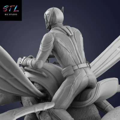 marvel stl ant-man impresion 3d