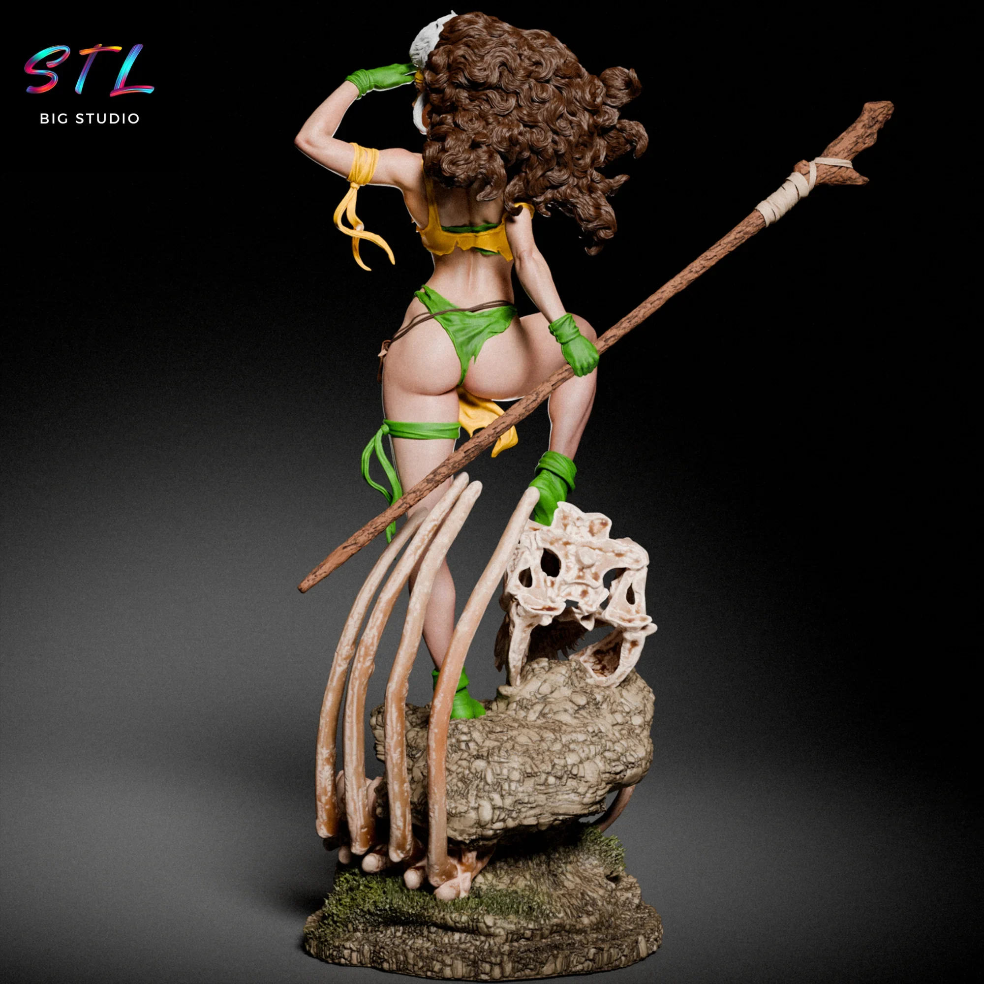 marvel stl rogue savage picara para impresion 3d marvel stl rogue savage picara para impresion 3d