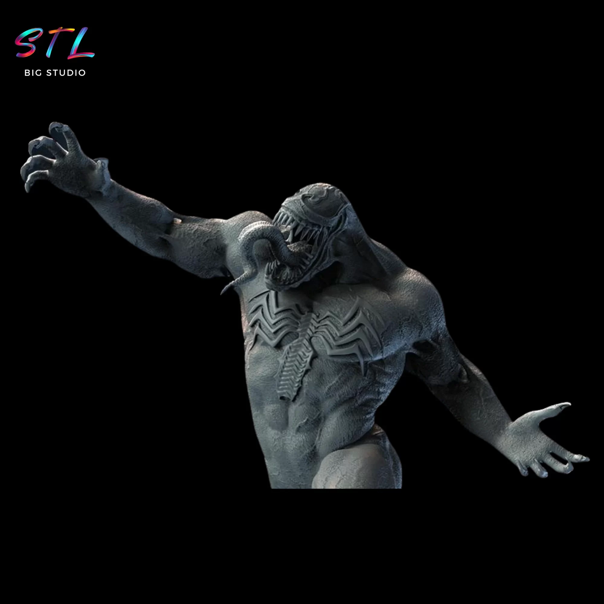 marvel stl venom symbiote marvel stl venom symbiote