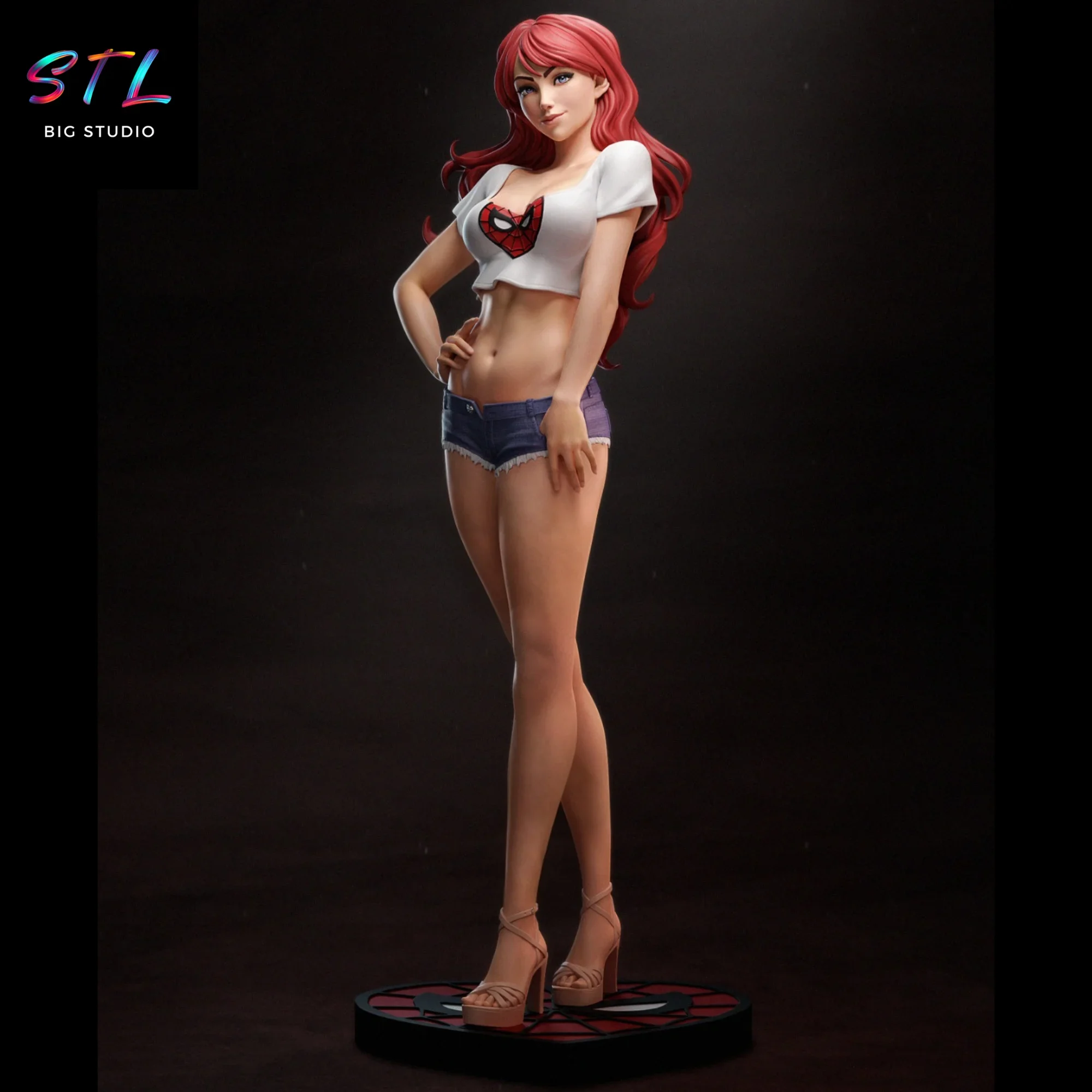 mary jane stl spiderman para impresion 3d mary jane stl spiderman para impresion 3d