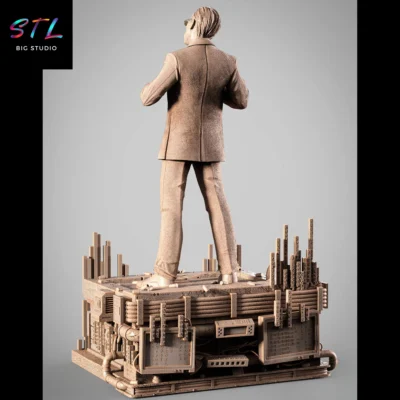 matrix stl agente smith impresion 3d