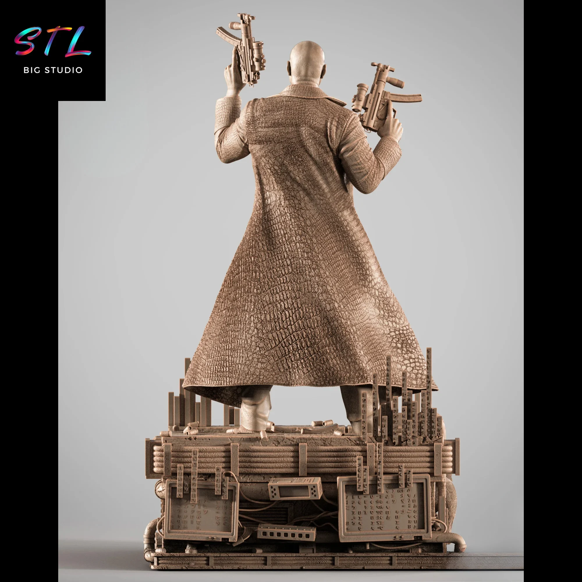 matrix stl morfeo diorama impresion 3d figuras matrix stl morfeo diorama impresion 3d figuras