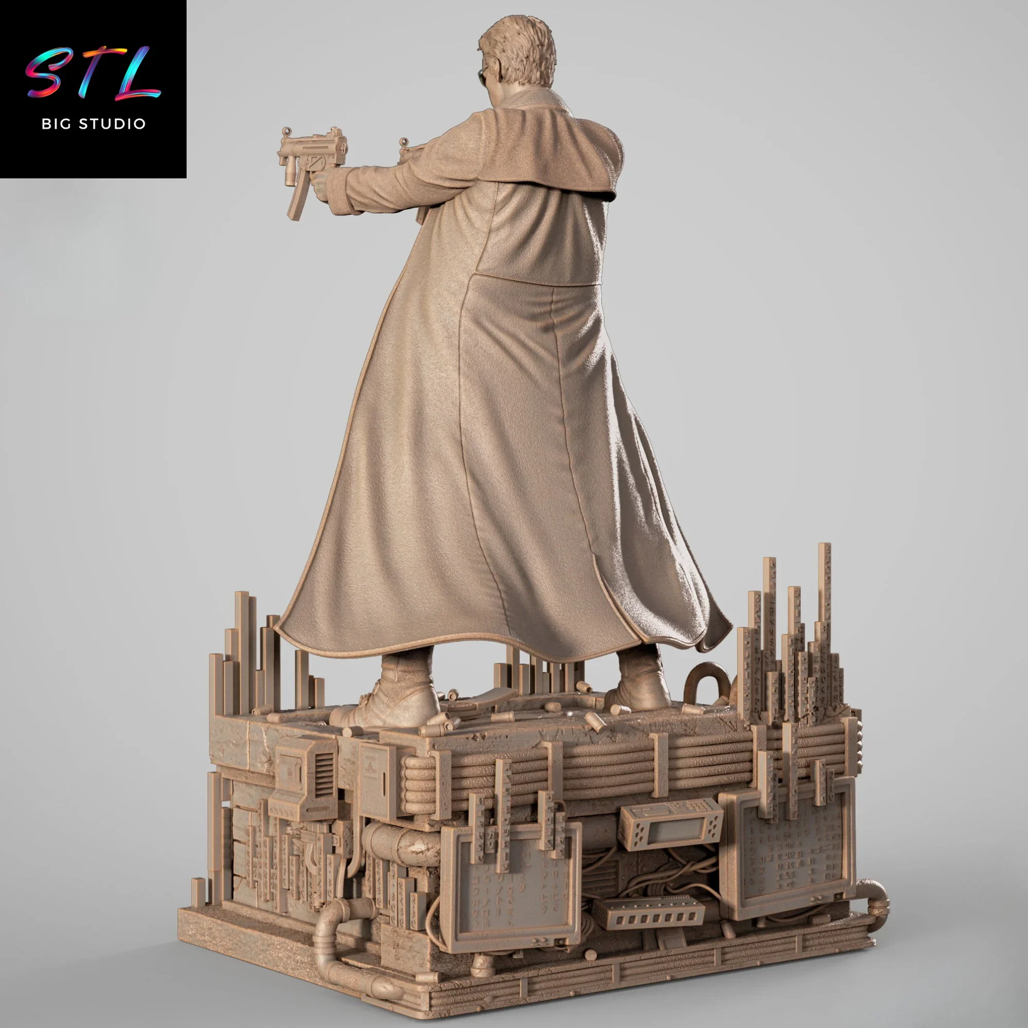 matrix stl neo figura impresion 3d matrix stl neo figura impresion 3d