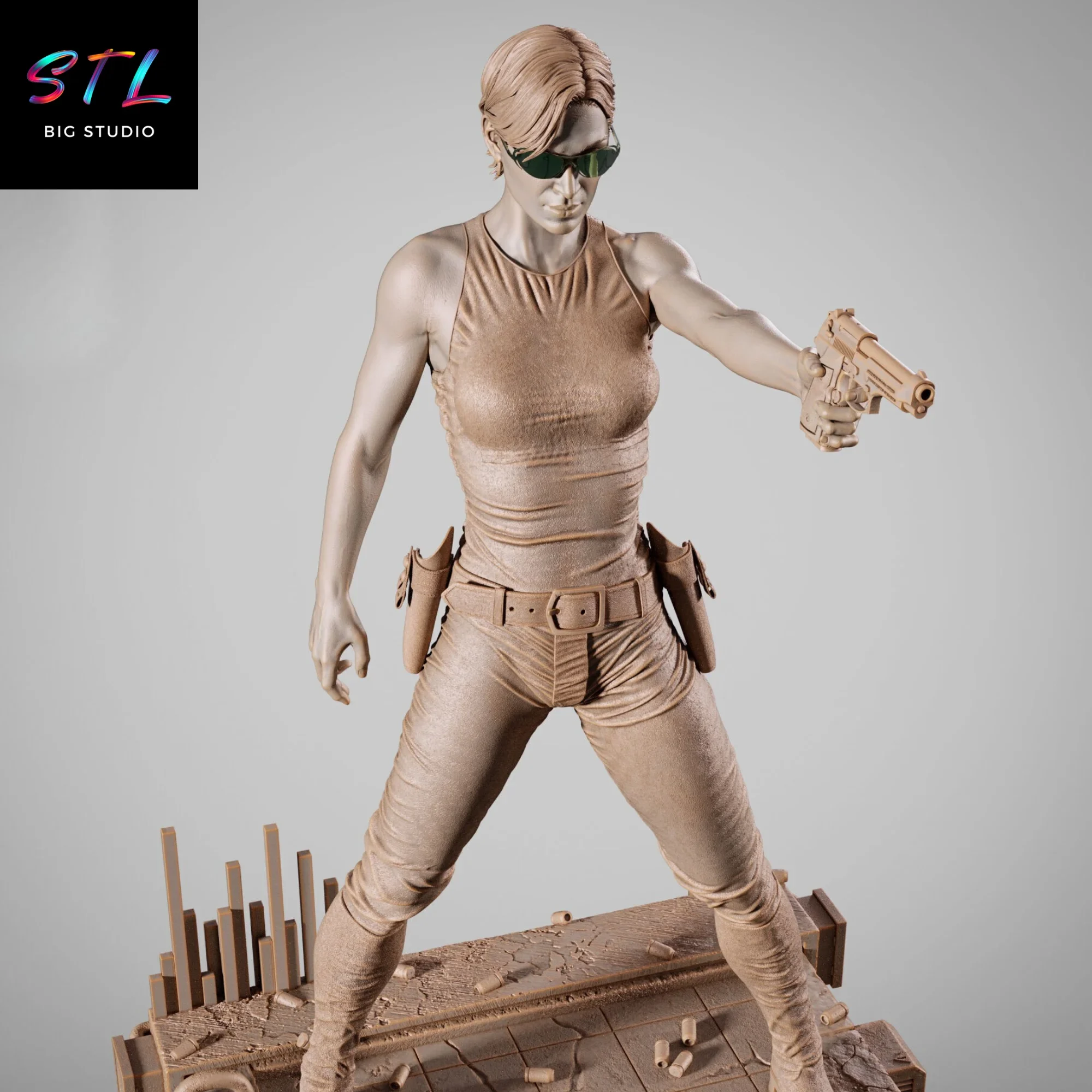 matrix stl trinity diorama impresion 3d figura matrix stl trinity diorama impresion 3d figura
