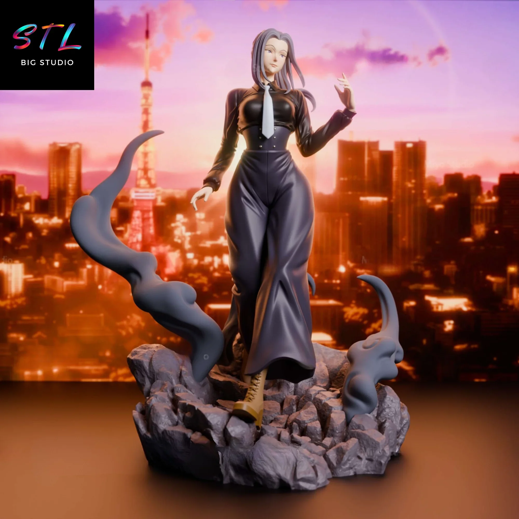 mei mei stl jujutsu kaisen impresion 3d mei mei stl jujutsu kaisen impresion 3d