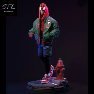 miles morales stl impresion 3d marvel