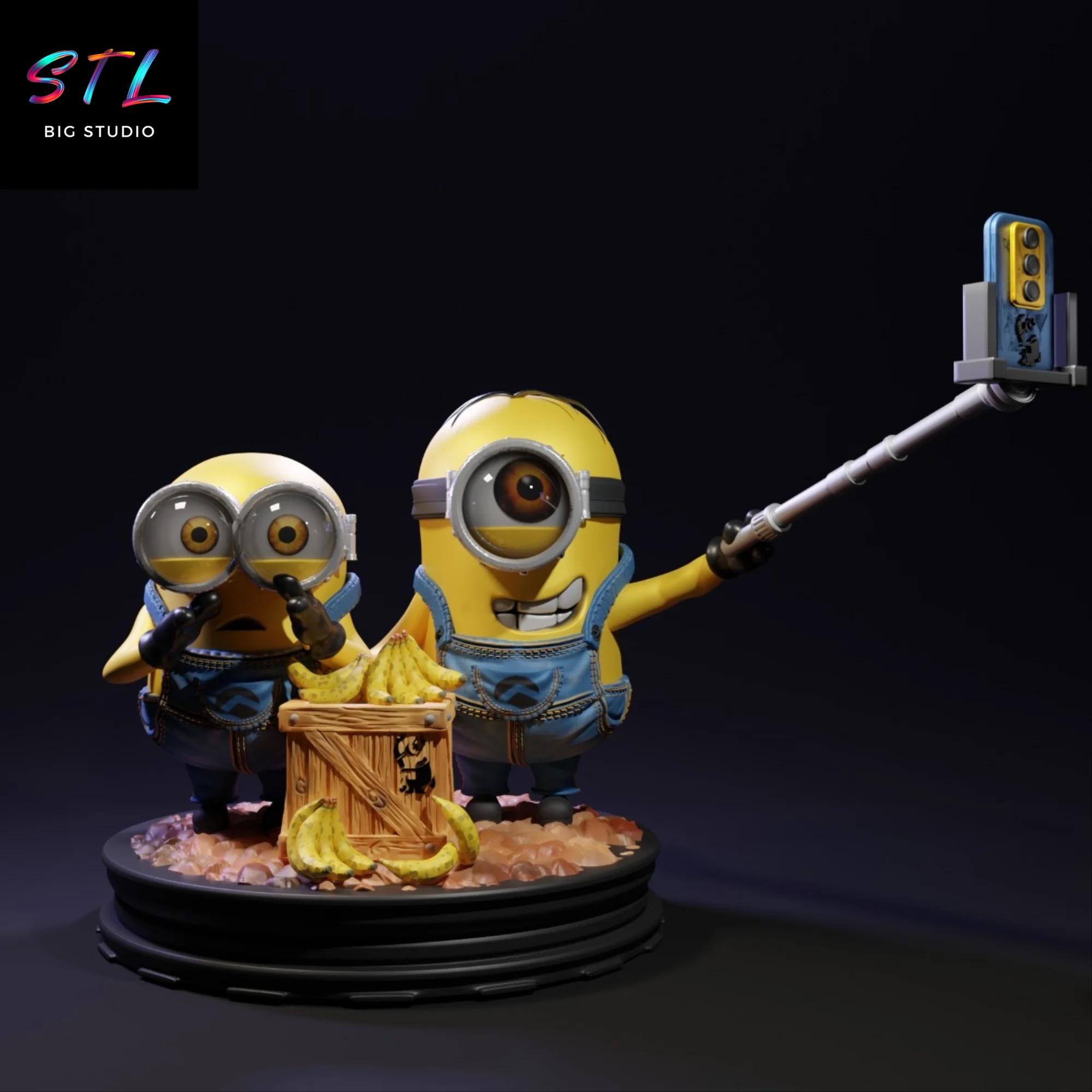 minions stl impresion 3d