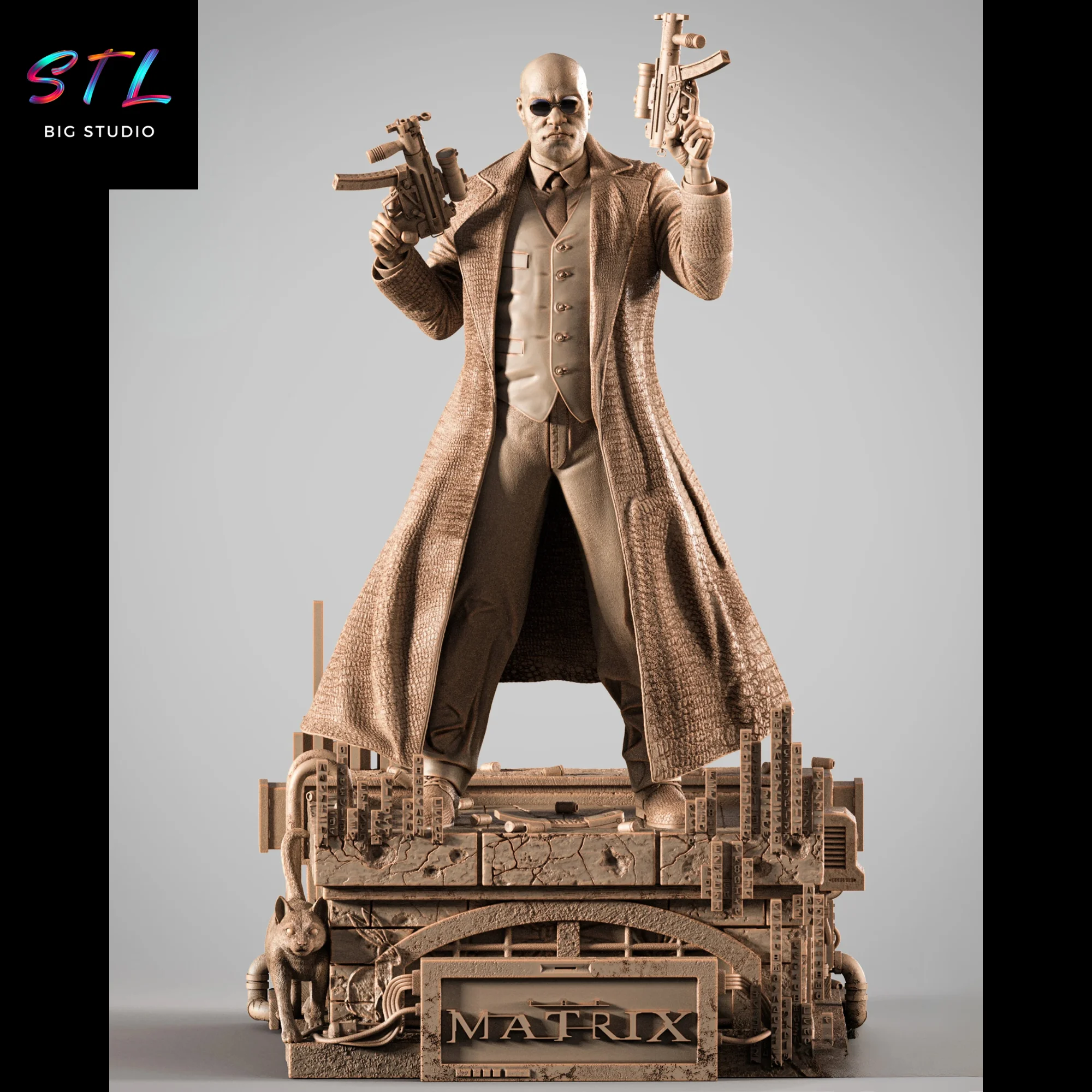 morpheus stl matrix impresion 3d
