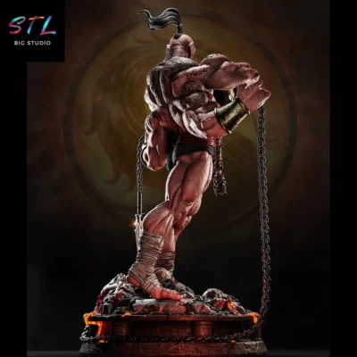 mortal kombat stl goro figura impresion 3d