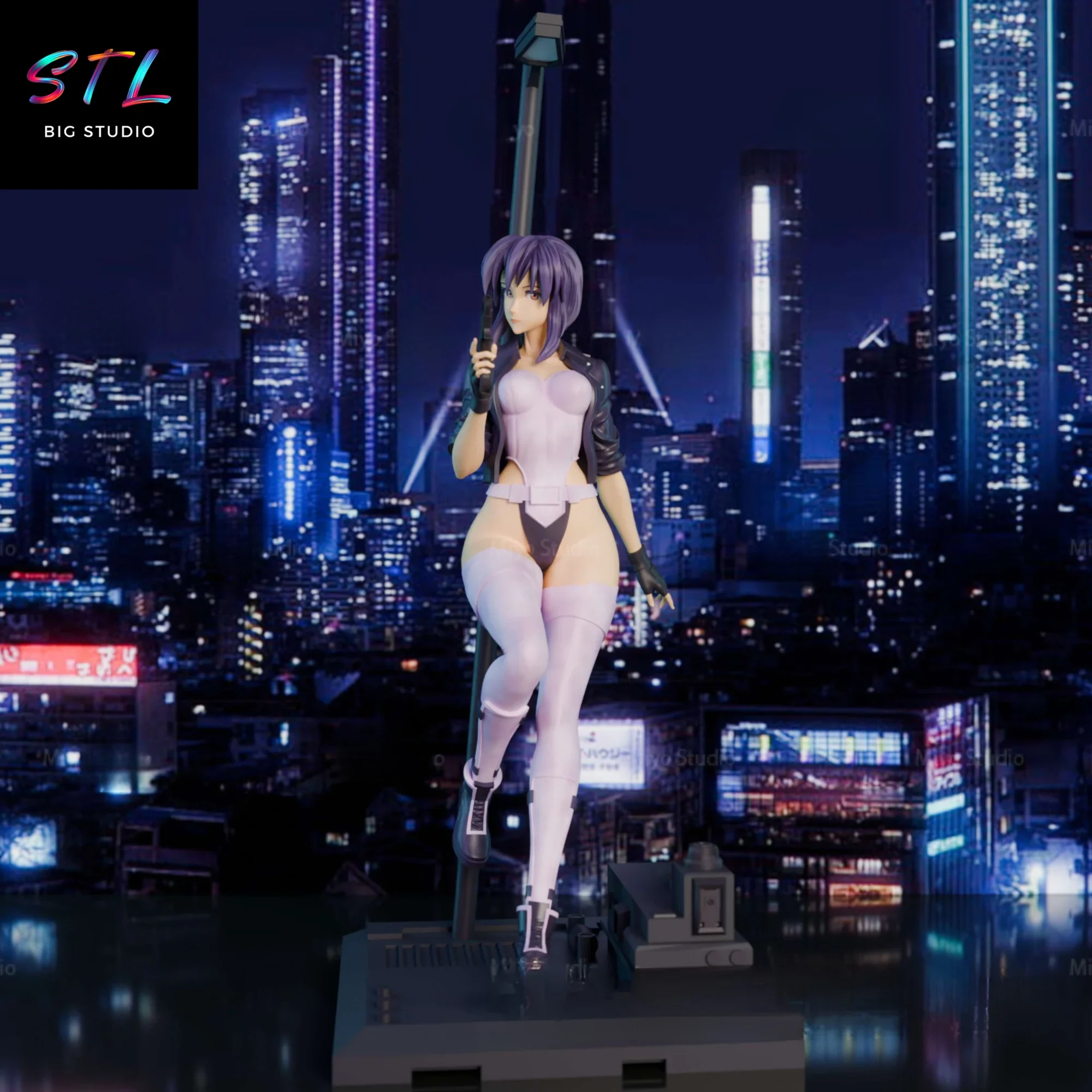 motoko kusanagi stl ghost in the shell impresion 3d motoko kusanagi stl ghost in the shell impresion 3d