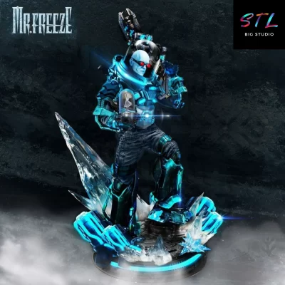 mr freeze stl impresion 3d dc comics
