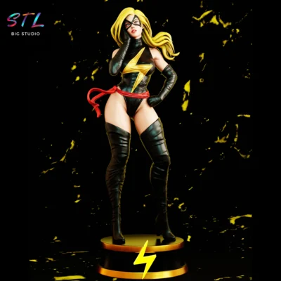 ms marvel stl impresion 3d marvel comics