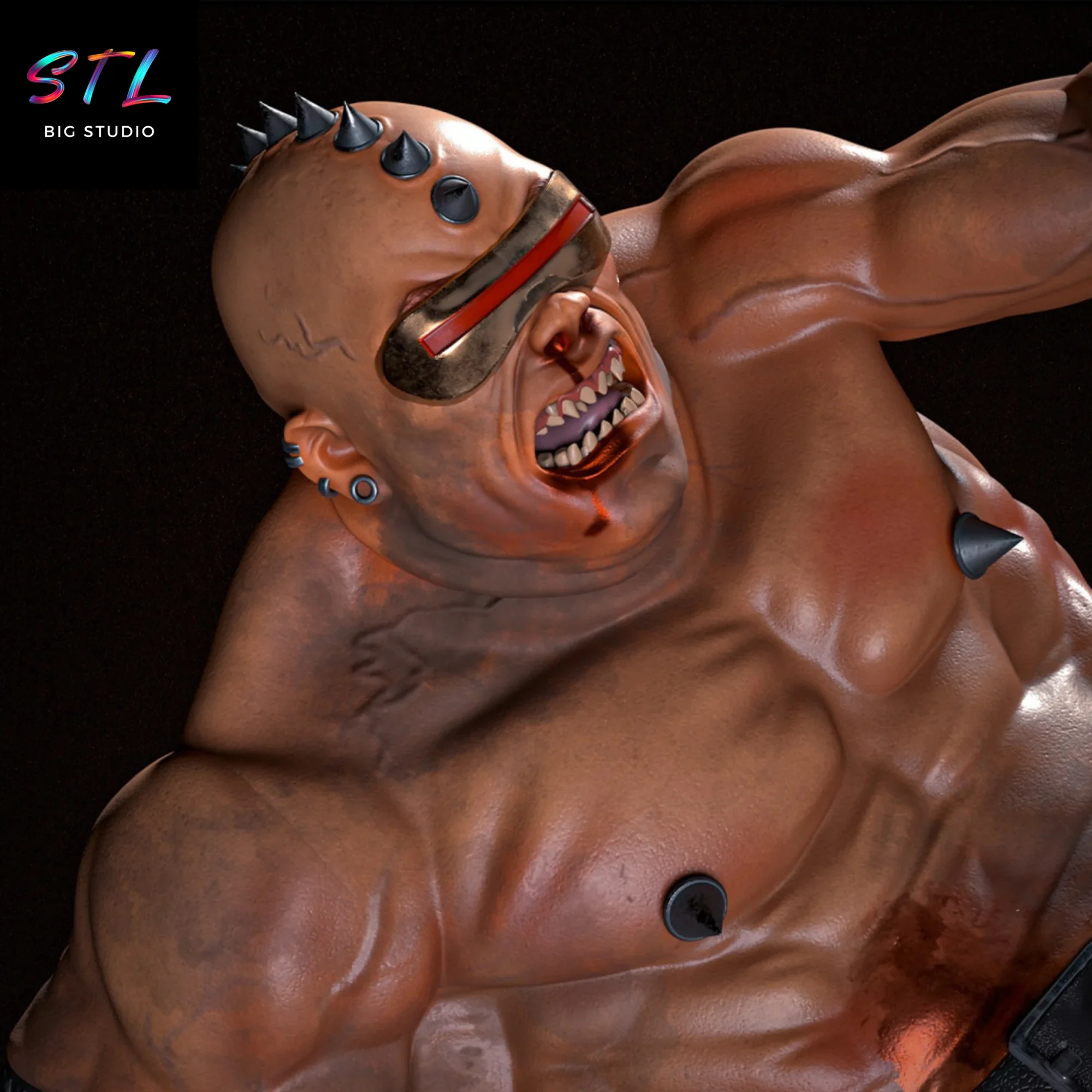 mutant leader stl batman impresion 3d mutant leader stl batman impresion 3d