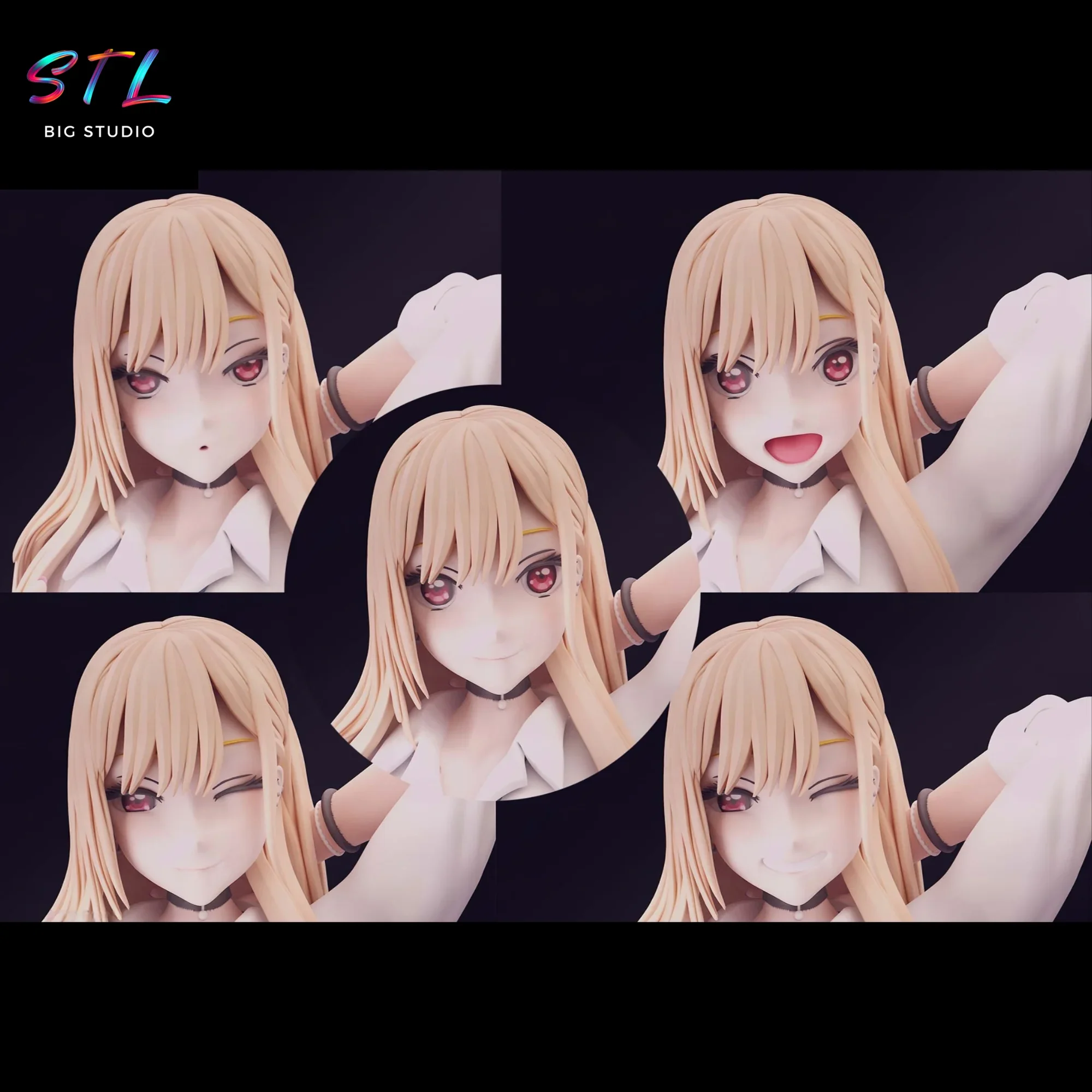 my dress-up darling stl marin kitagawa impresion 3d my dress-up darling stl marin kitagawa impresion 3d