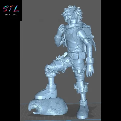 my hero academia stl deku 3d