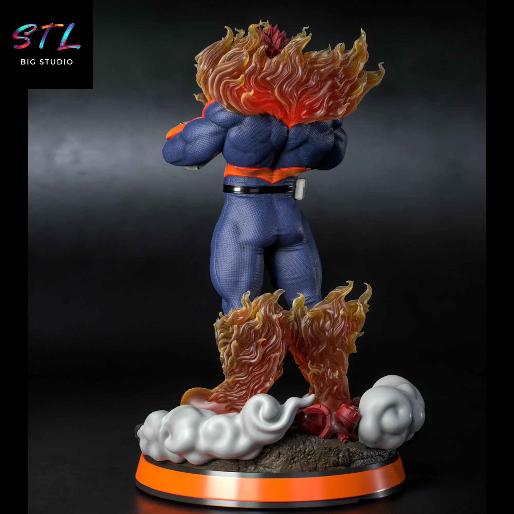 my hero academia stl endeavor diorama impresion 3d my hero academia stl endeavor diorama impresion 3d